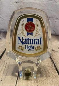 Vintage Natural Light Beer Tap Handle Acrylic NOS - Picture 1 of 5