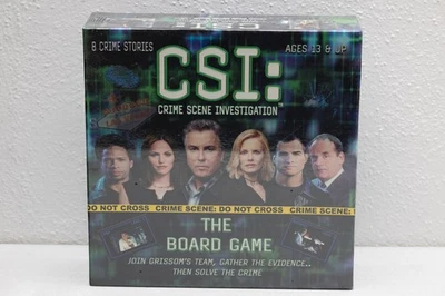 new SEALED CSI Crime Scene Investigation TV show series official Board Game - Image 1 of 3