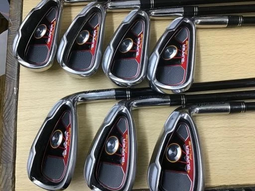 TaylorMade Burner Plus US Iron Set 4-9,Pw 7pc Flex Regular REAX SUPER FAST - Image 1 of 4