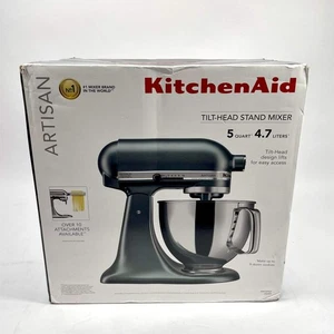 NEW KitchenAid KSM150PSJP Artisan Series 5 Quart Tilt Head Stand Mixer - Juniper - Picture 1 of 6