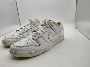 Nike-Dunk Low-Triple White-Damenschuhe-Größe 12-DD1503-109-SCHÖN - Bild 1 von 15