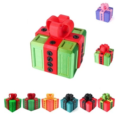 MARKELON Ärgerliche Geschenkbox mit Schrauben 3D-gedruckte Geschenkboxen Neuheit Etui