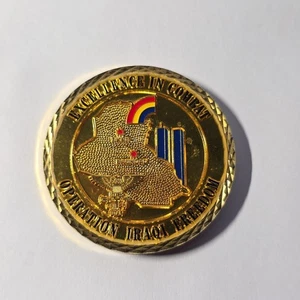 42nd Infantry Division TF Liberty Iraqi Freedom Army Military Challenge Coin - Picture 1 of 2