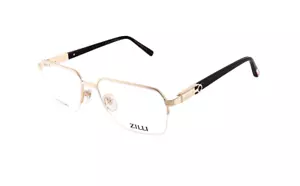 Brand New 2025 ZILLI Men Eyeglasses ZI60087 C01 Authentic France Frame Rx Case S - Picture 1 of 4
