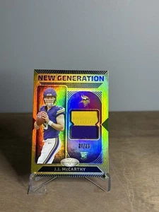 NM-MT 2024 Certified JJ McCarthy New Generation Gold /25 NGJ-JMY Rookie Vikings - Bild 1 von 2