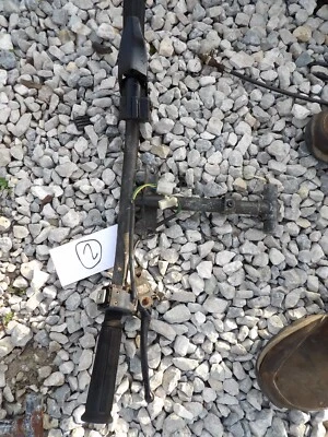 1984 8W9 yamaha 340 enticer snowmobile parts: HANDLEBARS #2 - Image 1 of 3