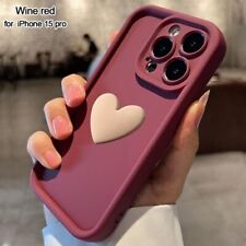 3D Love Heart 3D Love Heart Phone Case for For iPhone 15/iPhone 15 Pro