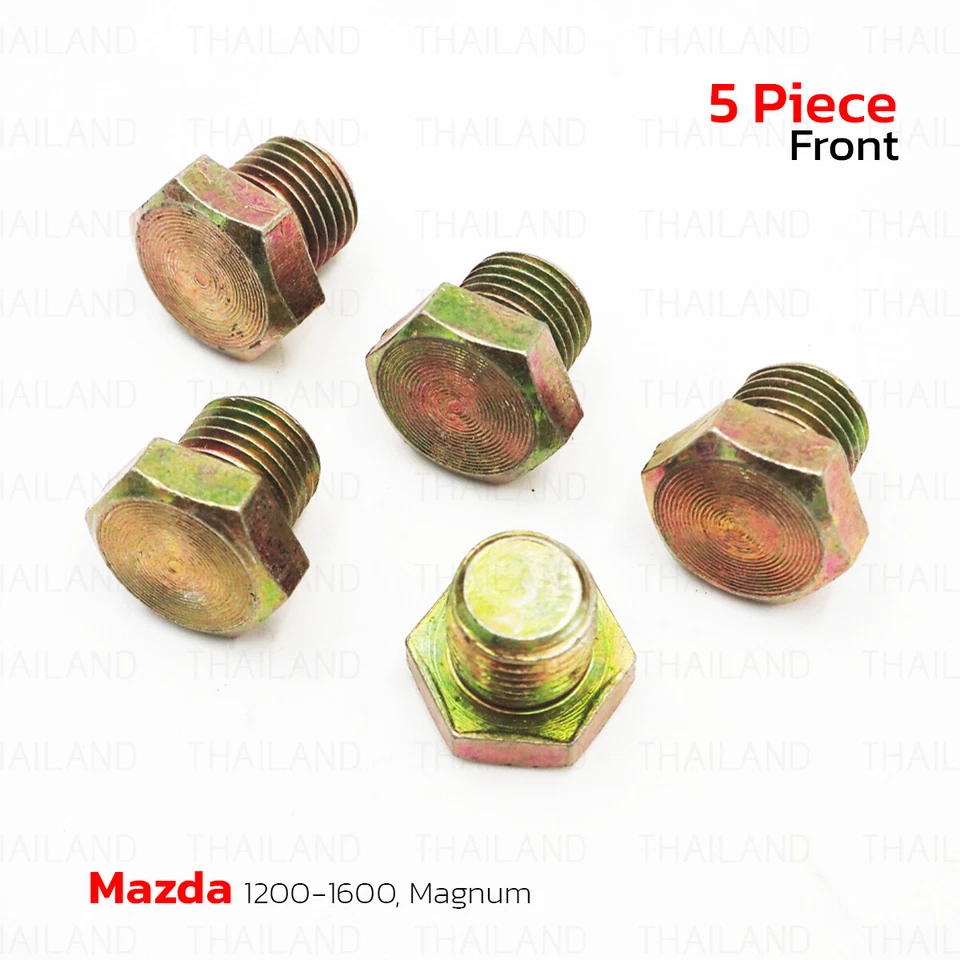 For Mazda 1200 1600 Magnum B2000 B2500 1987 - 93 Engine Oil Drain Plug Nut Foto 1 de 4