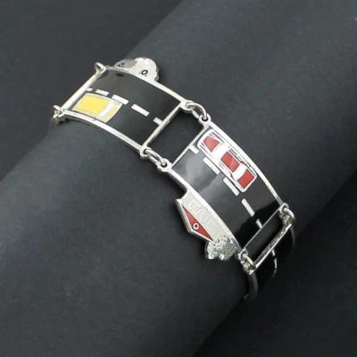 Pulsera Cloisonné Vintage ACME Studio “Burbs” de ADRIAN OLABUENAGA Foto 1 de 4