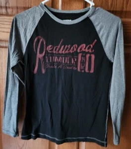 Arizona Jean Co. Juniors Size L (10/12) Long Sleeve Shirt Redwood Lumber Co. - Picture 1 of 3