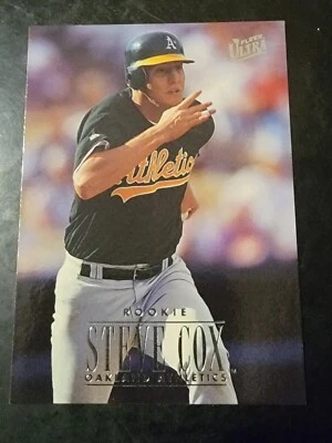 1996 Fleer Ultra Baseball #399 Steve Cox  - Image 1 of 2