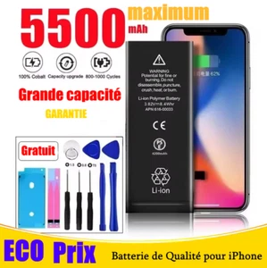 Batterie pour iphone X 11 12 13 14 Battery Pro Max Mini Joint outils Tournevis - Zdjęcie 1 z 22