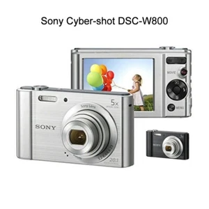 Sony Cyber-shot DSC-W800 20.1 MP 5x Optical Zoom Digital Camera  -90% New - Picture 1 of 19