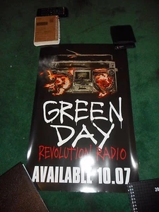 GREEN DAY - REVOLUTION RADIO - ORIGINAL ROLLED DS PROMO POSTER - 2016 - Picture 1 of 1
