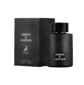 Amber & Leather By Maison Alhambra Eau De Parfum 100 Ml For Men - Picture 1 of 2