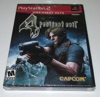 Resident Evil 4 for Playstation 2 Brand New! Factory Sealed!