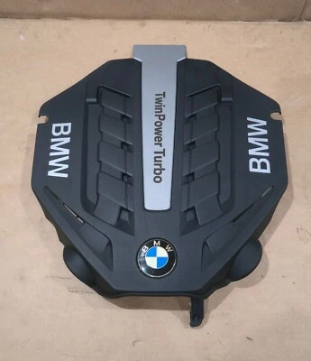 2009-2015 BMW 750Li 750i V8 Enigne Motor Twin Power Turbo Aparência Top Cover - Imagem 1 de 4