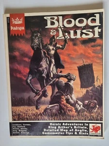 Blood & Lust Pendragon Chaosium Arthurian Arthur RPG libro de rol - Imagen 1 de 7