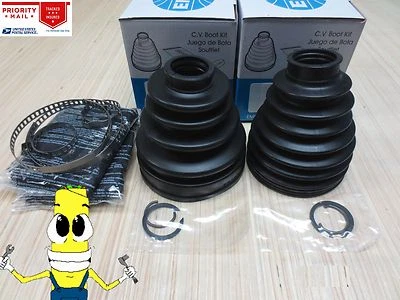 Inner & Outer CV Axle Boot  Kit for Toyota 4Runner 1996-2002  4X4 4WD SR5 — 第 1/4 张图片