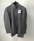 Confederate Civil War Sack Coat of Grey Wool - CSA Sack Coat- Size 42
