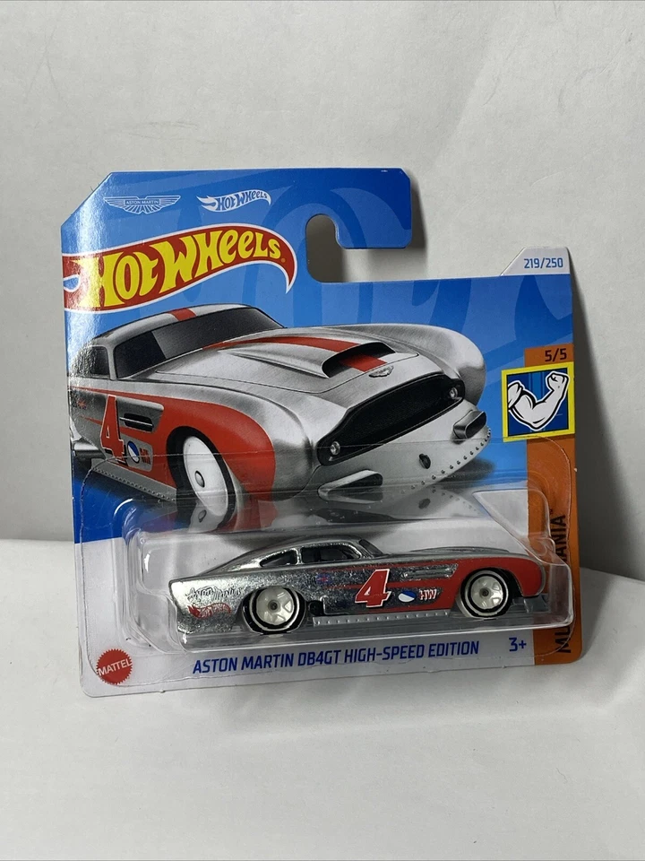 Hot wheels 1/64 🇨🇵 aston Martin DB4GT High- Speed mainline 2024 #5/5 - Photo 1/4