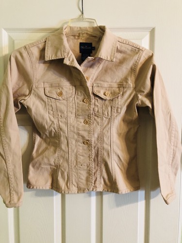 VETEMENTS Giacca Faconbable donna XS beige manica lunga con bottoni