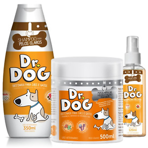 Shampooing et huile de noix de coco Dr. Dog Cat Dog masque et parfum peau sensible aux démangeaisons