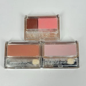 CLINIQUE Colour Surge Eye Shadow Lot Of 3 Desert Sun Frosted Blossom Strawberry - Picture 1 of 8