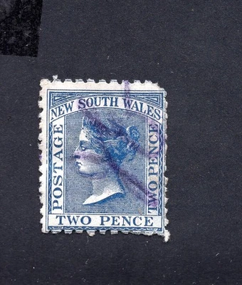 New South Wales 1886-87 stamp SG#244 used CV=10$ - Image 1 of 2