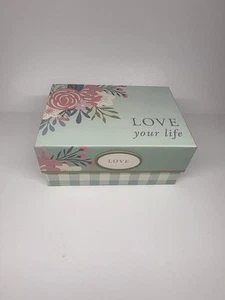 Gift Box with Flip Top Lid for Presents, Or Luxury Gifts Love Your Life - Picture 1 of 4