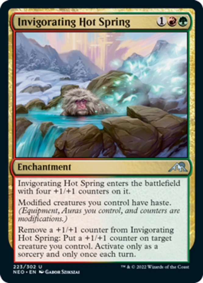 x1 Invigorating Hot Spring - Kamigawa: Neon Dynasty - NM - MTG - Image 1 of 1