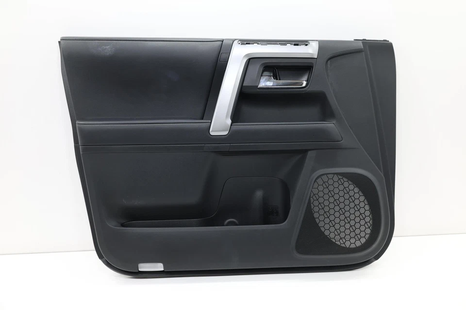 2021 - 2024 TOYOTA 4RUNNER FRONT LEFT DOOR TRIM PANEL OEM 67778X1M01 BLACK_LB22 - Image 1 of 4