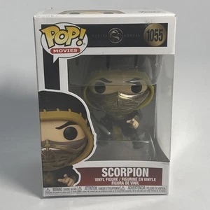 Mortal Kombat 2021 Scorpion Funko Pop! Vinyl Figure #1055 Vaulted - Afbeelding 1 van 8