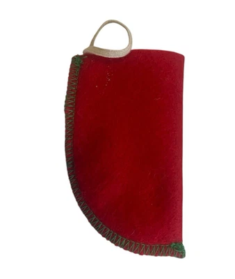 American Girl 18" Doll Molly's Eye Glasses Red Felt Pleasant Company Case Only - Image 1 of 4