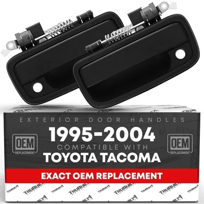 Toyota Tacoma Door Handle Replacement Set 1995-2004 - Textured Black - Изображение 1 из 4