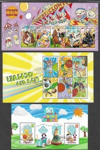 AUSTRALIA 3 HOJAS MIN ESPECIALES CTO/DIBUJOS ANIMADOS USADOS **** MEJOR OFERTA ** - Imagen 1 de 1