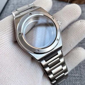 Caja de acero de 40 mm apta para Engineer NH35 ETA2824 PT piezas de reloj para hombres cristal de zafiro - Imagen 1 de 32