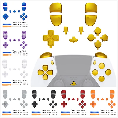 Full Set Buttons D-pad Share Option Home Face Buttons For PS5 Edge Controller - Image 1 of 4