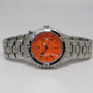 MOMENTUM M1 00018 All St. Steel Quartz Women's Watch Sz. 6 3/4" New Battery - Picture 1 of 10