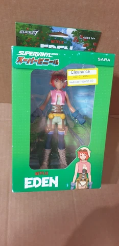 Super7 Eden SARA 6” Vinyl Figure Supervinyl Series Wave 1 Cover