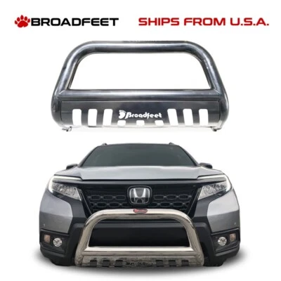 Protector de parachoques Broadfeet Bull Bar Grille para Honda Passport 19-23 Foto 1 de 3