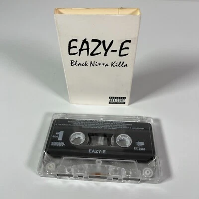 EAZY-E Black Ni**a Killa Demo Cassette Single Tape Rap Hip Hop 1998 * RARE! - Image 1 of 4