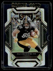 2021 Panini Select Silver Prizm Die Cut Pat Freiermuth RC Pittsburgh Steelers - Picture 1 of 2