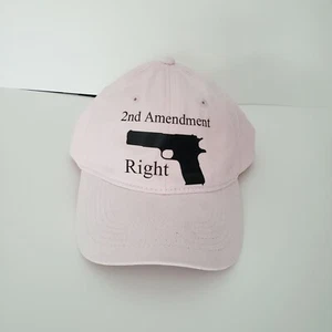 Port & Company 2nd Amendment Right Hat Baseball Cap Pink - Picture 1 of 5