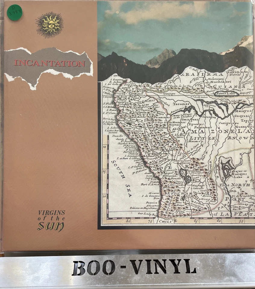 Incantation ‎– Virgins Of The Sun Vinyl LP 33rpm 1984 Coda Records ‎–NM / EX Foto 1 de 4