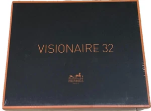 New In Box Hermes VISIONAIRE 32 WHERE Leather Notebook Postcards Limited 3500 - Picture 1 of 3
