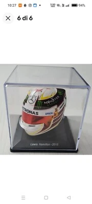 Casco Lewis Hamilton 2015 Brasile 1/5 - Immagine 1 di 4
