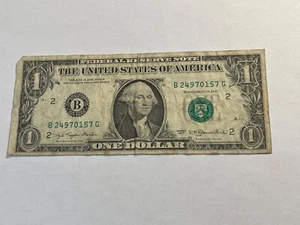 Geldschein Vereinigte Staaten 1 Dollar 1977 (123-37/A1-25) - Bild 1 von 2