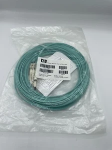 HP AJ837A 491027-001 AJ837-63001 OM3 LC/LC Multi-mode Fiber Channel Cable 15M - Picture 1 of 2