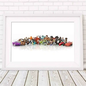DISNEY CHARACTERS - Infinity Poster Picture Print Sizes A5 to A0 *FREE DELIVERY* - Bild 1 von 14